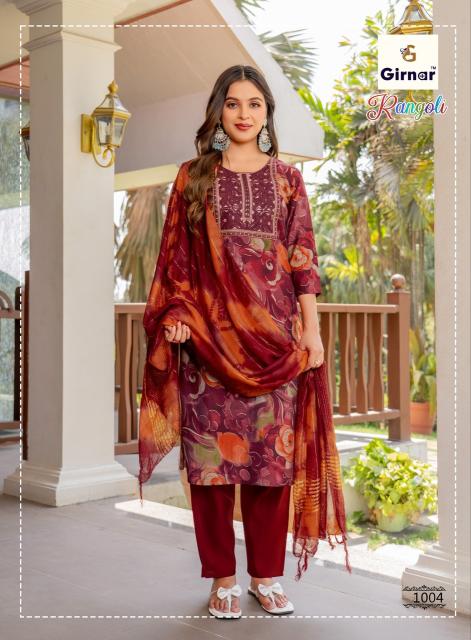 Girnar rangoli vol 1 wholesale kurtis manufacturers delhi